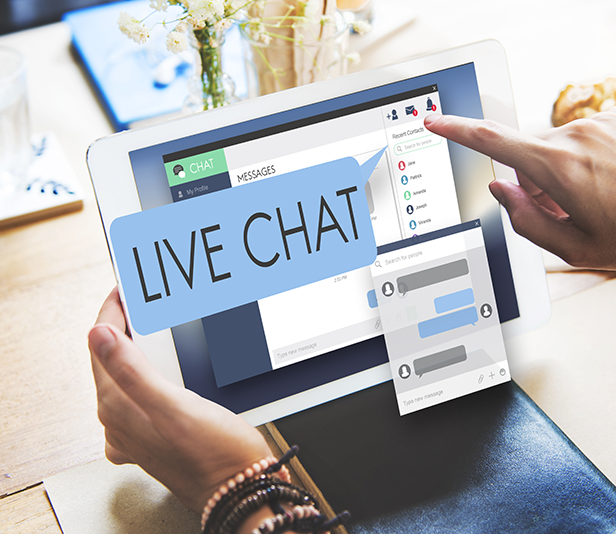 Live chat integration